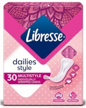 Ежедневни превръзки Libresse - Multistyle Normal, 30 броя -1