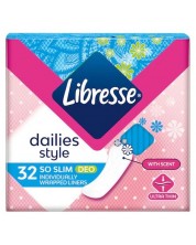 Ежедневни превръзки Libresse - So slim Deo, 32 броя