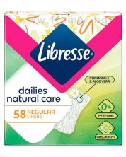 Ежедневни превръзки Libresse - Natural Care, 58 броя