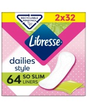 Ежедневни превръзки Libresse - So slim, 64 броя -1
