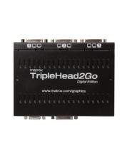 Външен мулти-дисплей адаптер Matrox - T2G-D3D-IF, черен -1
