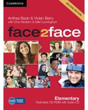 face2face Elementary 2nd edition: Английски език - ниво А1 и А2 (CD с тестове)