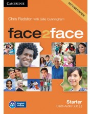 face2face Starter 2nd edition: Английски език - ниво А1 (3 CD)