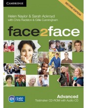face2face Advanced 2nd edition: Английски език - ниво С1 (CD с тестове)