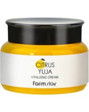 FarmStay Citrus Yuja Витализиращ крем за лице, 100 g -1