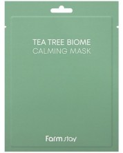 FarmStay Tea Tree Biome Маска за лице Calming, 25 ml -1