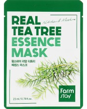 FarmStay Real Essence Лист маска за лице Tea Tree, 23 ml -1