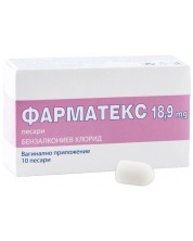 Фарматекс, 18.9 mg, 10 песари, Innotech -1