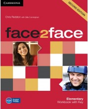 face2face Elementary 2nd edition: Английски език - ниво А1 и А2 (учебна тетрадка с отговори) -1