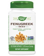 Fenugreek Seed, 320 капсули, Nature's Way -1