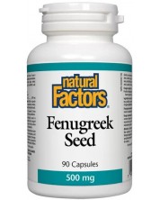 Fenugreek Seed, 500 mg, 90 капсули, Natural Factors