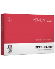 Ferri-Check Тест за откриване на дефицит на желязо в кръвта, Advent Life -1
