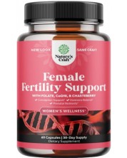Female Fertility Support, 60 капсули, Nature's Craft