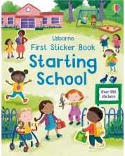 First Sticker Book: Starting School -1