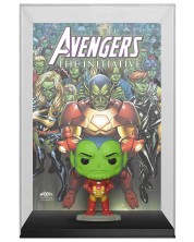 Фигура Funko POP! Comic Covers: Avengers The Initiative - Skrull as Iron Man (Wondrous Convention Limited Edition) #16 -1