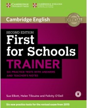 First for Schools Trainer Six Practice Tests with Answers and Teachers Notes with Audio -1