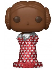 Фигура Funko POP! Valentines: Star Wars - Princess Leia (Chocolate) #676 -1