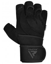 Фитнес ръкавици RDX - Micro Plus,  черни