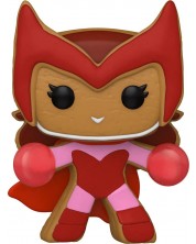 Фигура Funko POP! Marvel: Holiday - Gingerbread Scarlet Witch #940 -1
