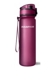 Филтрираща бутилка за вода Aquaphor - City, 160012, 0.5 l, руби -1