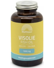 Fish oil, 1000 mg, 60 капсули, Mattisson Healthstyle