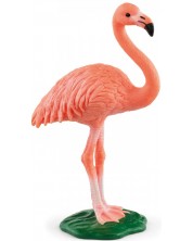 Фигурка Schleich Wild Life - Изправено фламинго -1