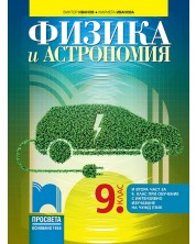 Физика и астрономия за 9. клас: Втора част за 9. клас при обучение с интензивно изучаване на чужд език. Учебна програма 2024/2025 - Виктор Иванов (Просвета) -1