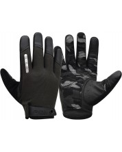 Фитнес ръкавици RDX - T2 Touch Screen Friendly,  черни