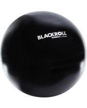 Фитнес топка Blackroll - Gymball, 56-65 cm, черна
