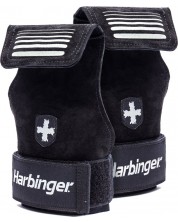 Фитили с кука Harbinger - Lifting Grips, размер L/XL, черни -1