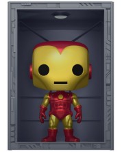 Фигура Funko POP! Deluxe: Iron Man - Hall of Armor (Model 4) (Metallic) (PX Previews Exclusive) #1036 -1