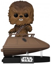 Фигура Funko POP! Deluxe: Star Wars - Chewbacca (Jabba's Skiff) (Special Edition) #619 -1