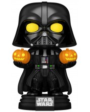 Фигура Funko POP! Movies: Star Wars - Darth Vader  (Lights Up!) #727, 15 cm -1