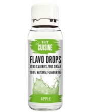 Fit Cusine Flavo Drops, ябълка, 38 ml, Applied Nutrition -1