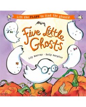 Five Little Ghosts: A Lift-the-Flap Halloween Picture Book -1