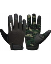 Фитнес ръкавици RDX - T2 Touch Screen Friendly,  черни/зелени