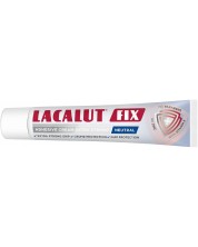 Lacalut Fix Фиксиращ крем за зъбни протези, Neutral, 40 g