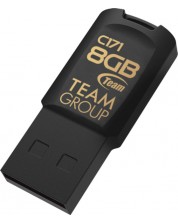 Флаш памет Team Group - C171, 8GB, USB 2.0, черна -1