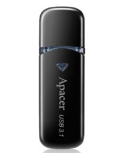 Флаш памет Apacer - AH355, 128GB, USB 3.2, черна -1