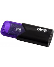Флаш памет Emtec - B110 Click Easy, 128GB, USB 3.2 -1
