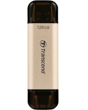 Флаш памет Transcend - Jetflash 930C, 128GB, USB-A/C -1