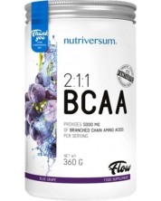 Flow BCAA 2:1:1, синьо грозде, 360 g, Nutriversum -1