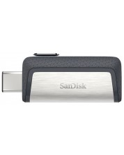 Флаш памет SanDisk - Ultra Dual Drive, 256GB, USB-A/C -1