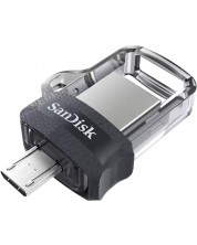 Флаш памет SanDisk - Ultra Dual Drive, 64GB, USB 3.0/Micro USB -1