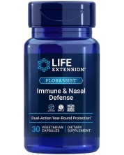 Florassist Immune & Nasal Defense, 30 веге капсули, Life Extension