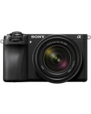 Фотоапарат Sony - Alpha A6700, обектив Sony - E 18-135mm, f/3.5-5.6 OSS + Батерия Sony - P-FZ100, 2280 mAh -1