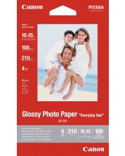 Фотохартия Canon - GP-501, 10x15cm, 100 листа -1