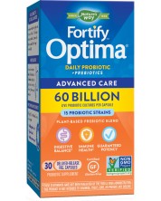 Fortify Optima Advanced Care Probiotic 60 Billion, 30 капсули, Nature's Way -1