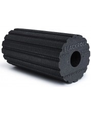 Фоумролер Blackroll - Groove, 30 x 15 cm, черен -1