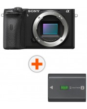 Фотоапарат Sony - A6600 + Батерия Sony - P-FZ100, 2280 mAh